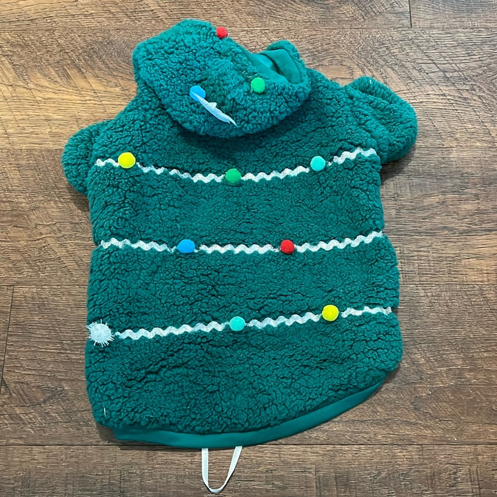 Christmas Tree Dog Costume Size L